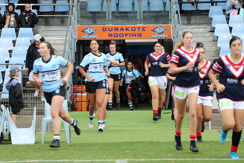 2020 Tarsha Gale Cup – Rnd 6 – Sharks v Roosters (1st Half)