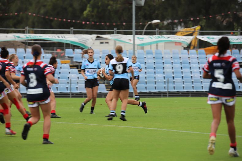 2020 Tarsha Gale Cup – Rnd 6 – Sharks v Roosters (1st Half)