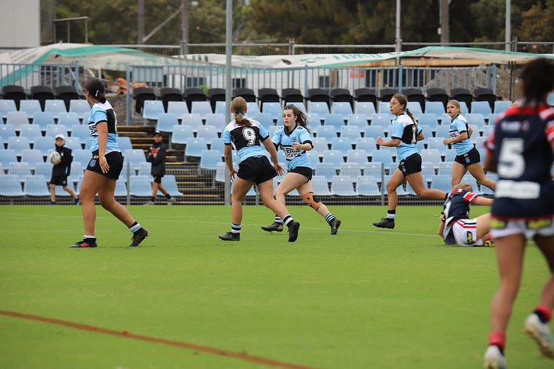 2020 Tarsha Gale Cup – Rnd 6 – Sharks v Roosters (1st Half)