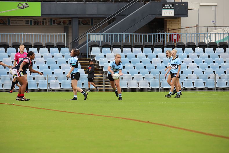 2020 Tarsha Gale Cup – Rnd 6 – Sharks v Roosters (1st Half)