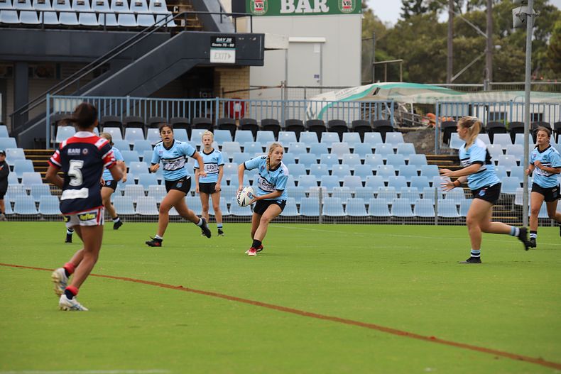 2020 Tarsha Gale Cup – Rnd 6 – Sharks v Roosters (1st Half)