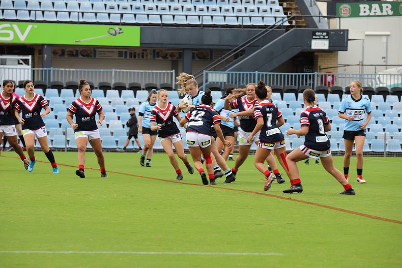2020 Tarsha Gale Cup – Rnd 6 – Sharks v Roosters (1st Half)