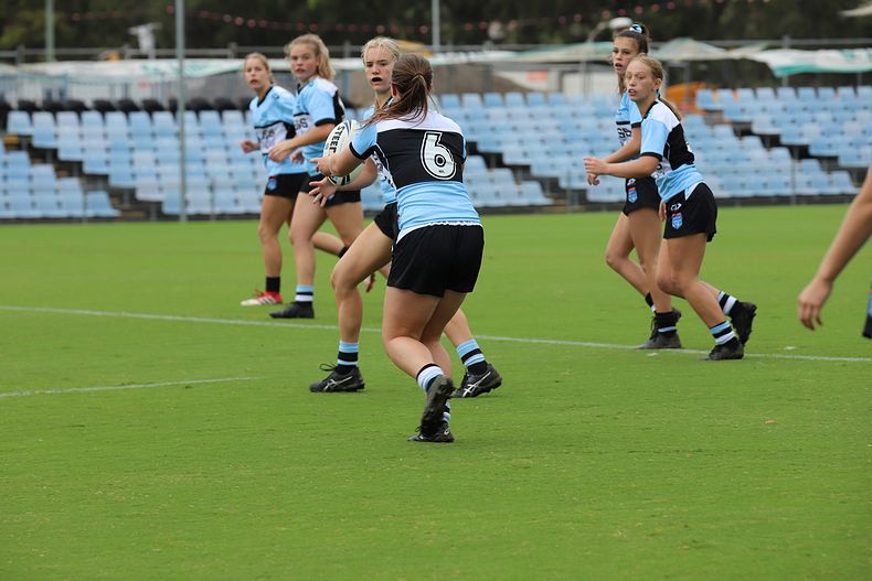 2020 Tarsha Gale Cup – Rnd 6 – Sharks v Roosters (1st Half)
