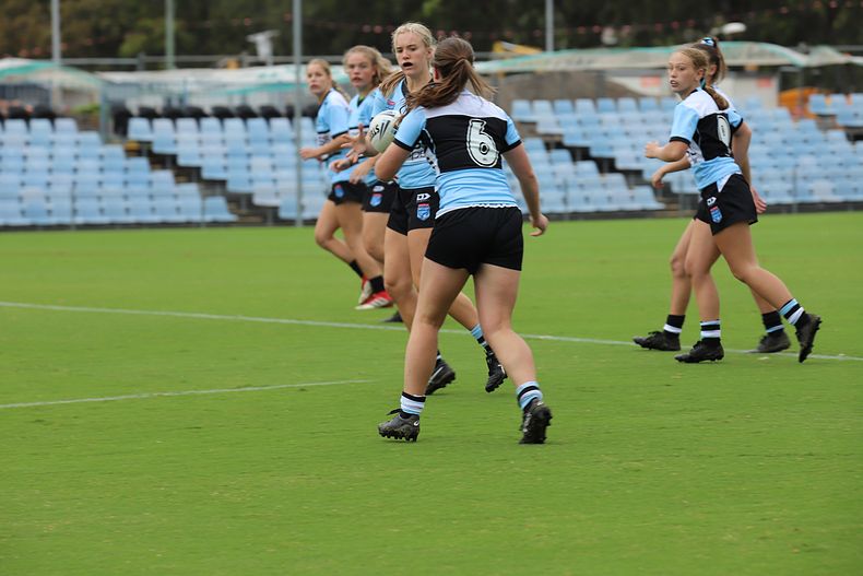 2020 Tarsha Gale Cup – Rnd 6 – Sharks v Roosters (1st Half)