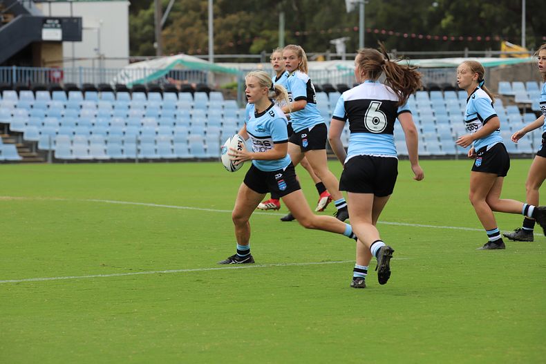 2020 Tarsha Gale Cup – Rnd 6 – Sharks v Roosters (1st Half)