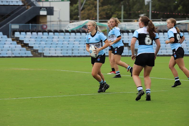 2020 Tarsha Gale Cup – Rnd 6 – Sharks v Roosters (1st Half)