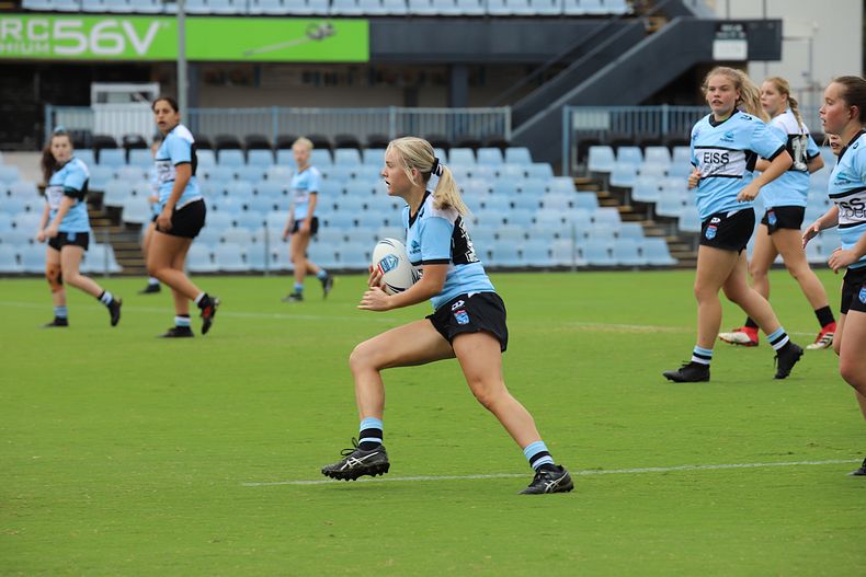 2020 Tarsha Gale Cup – Rnd 6 – Sharks v Roosters (1st Half)