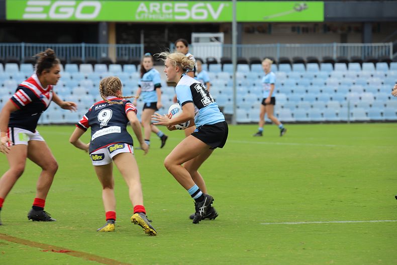 2020 Tarsha Gale Cup – Rnd 6 – Sharks v Roosters (1st Half)