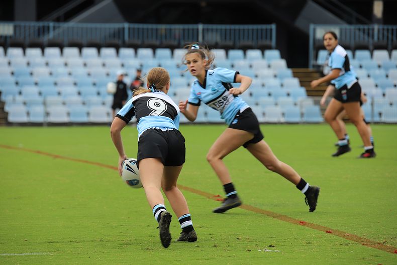 2020 Tarsha Gale Cup – Rnd 6 – Sharks v Roosters (1st Half)