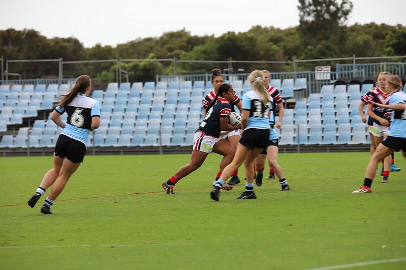 2020 Tarsha Gale Cup – Rnd 6 – Sharks v Roosters (1st Half)