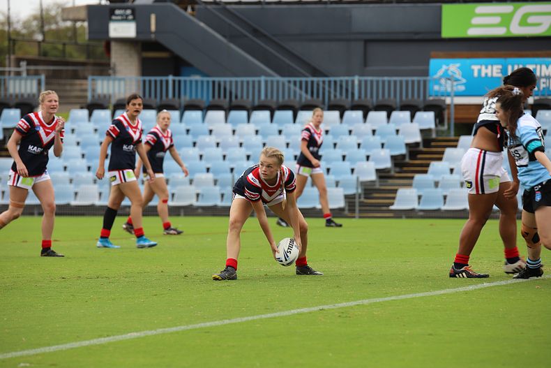 2020 Tarsha Gale Cup – Rnd 6 – Sharks v Roosters (1st Half)