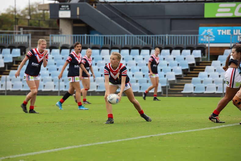 2020 Tarsha Gale Cup – Rnd 6 – Sharks v Roosters (1st Half)