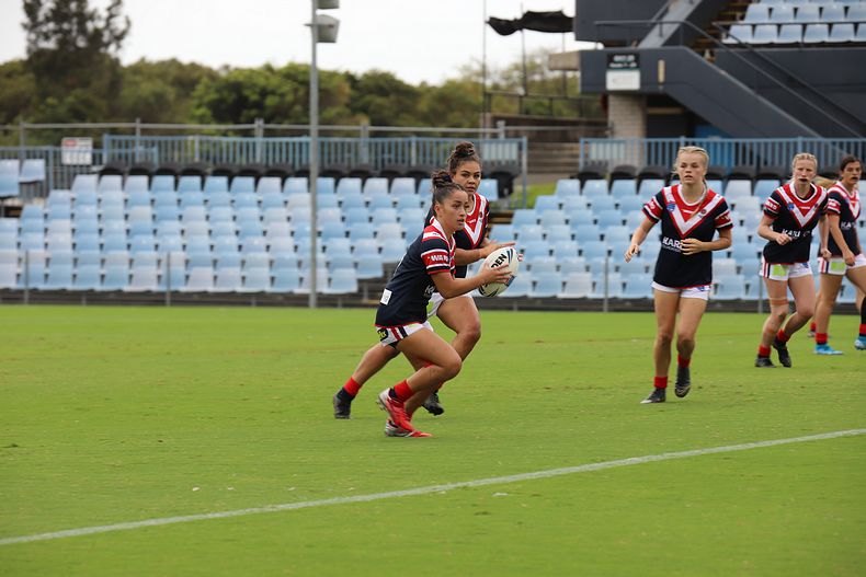 2020 Tarsha Gale Cup – Rnd 6 – Sharks v Roosters (1st Half)