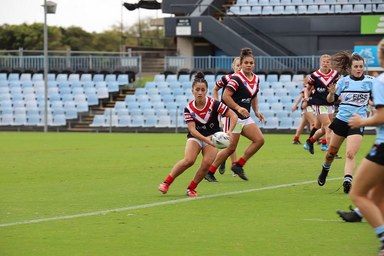 2020 Tarsha Gale Cup – Rnd 6 – Sharks v Roosters (1st Half)