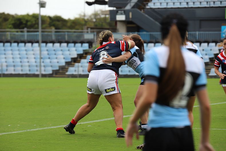 2020 Tarsha Gale Cup – Rnd 6 – Sharks v Roosters (1st Half)
