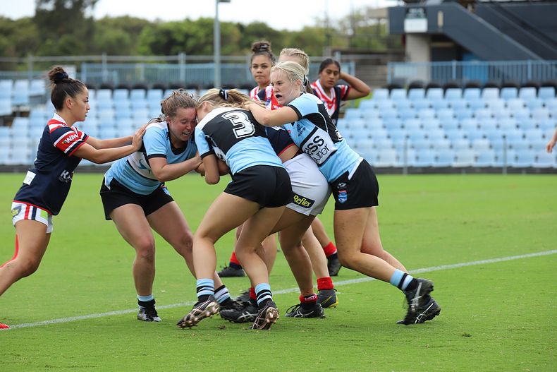 2020 Tarsha Gale Cup – Rnd 6 – Sharks v Roosters (1st Half)