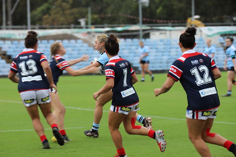 2020 Tarsha Gale Cup – Rnd 6 – Sharks v Roosters (1st Half)