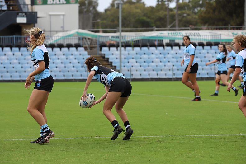 2020 Tarsha Gale Cup – Rnd 6 – Sharks v Roosters (1st Half)