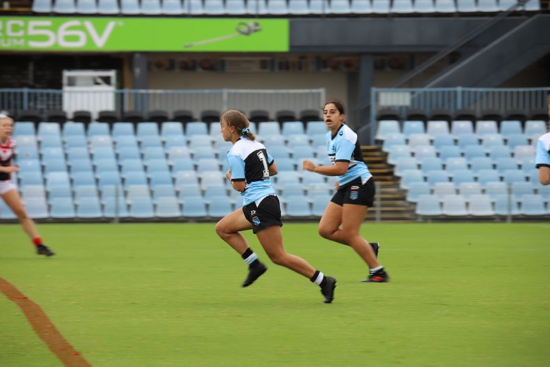 2020 Tarsha Gale Cup – Rnd 6 – Sharks v Roosters (1st Half)