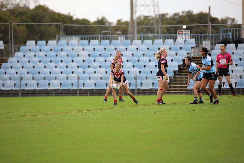 2020 Tarsha Gale Cup – Rnd 6 – Sharks v Roosters (1st Half)