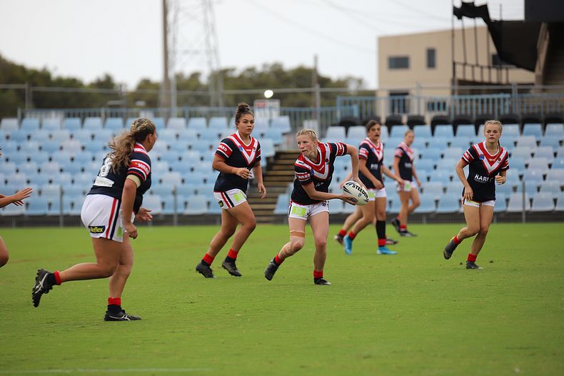 2020 Tarsha Gale Cup – Rnd 6 – Sharks v Roosters (1st Half)