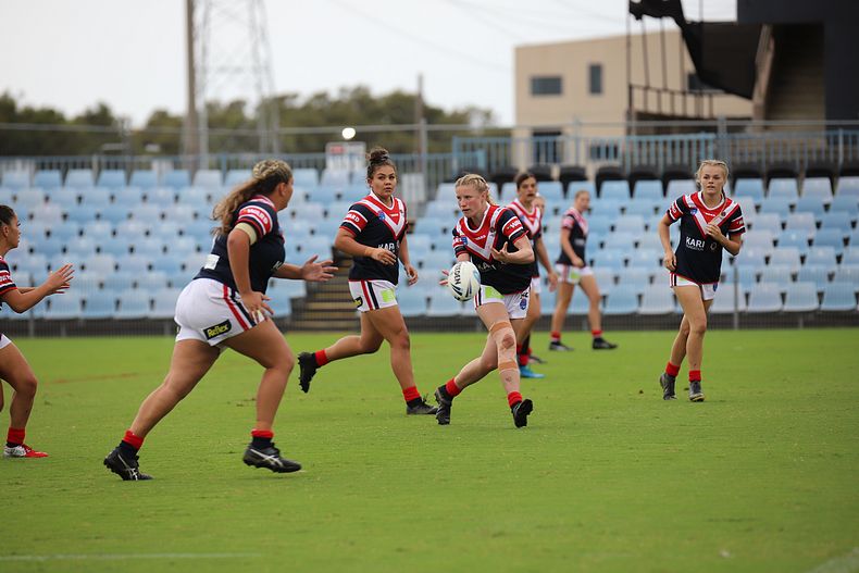 2020 Tarsha Gale Cup – Rnd 6 – Sharks v Roosters (1st Half)