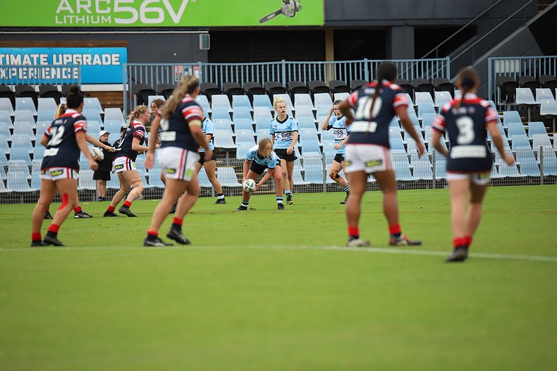 2020 Tarsha Gale Cup – Rnd 6 – Sharks v Roosters (1st Half)