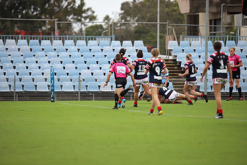 2020 Tarsha Gale Cup – Rnd 6 – Sharks v Roosters (1st Half)