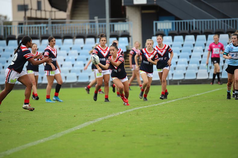 2020 Tarsha Gale Cup – Rnd 6 – Sharks v Roosters (1st Half)