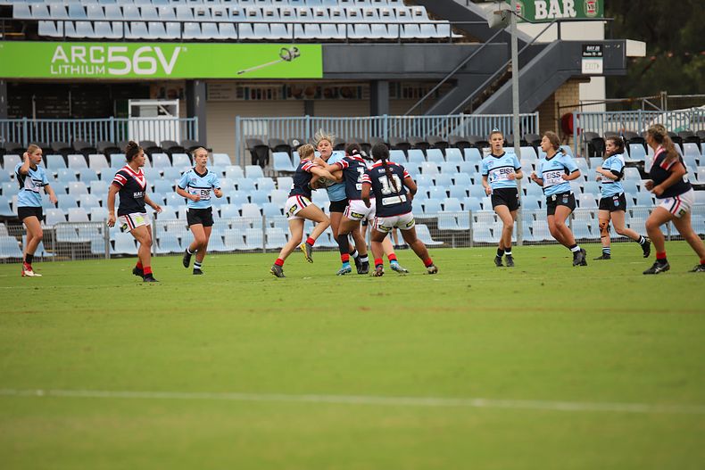 2020 Tarsha Gale Cup – Rnd 6 – Sharks v Roosters (1st Half)
