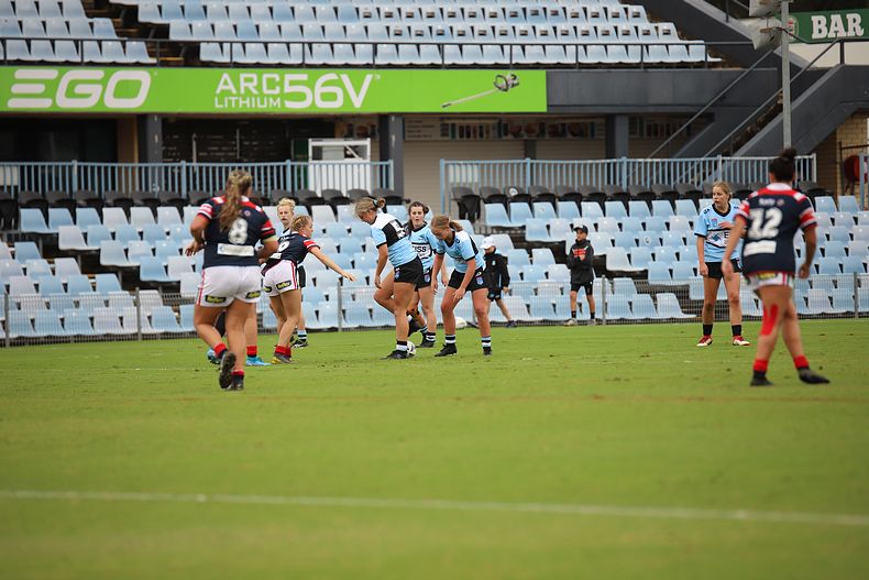 2020 Tarsha Gale Cup – Rnd 6 – Sharks v Roosters (1st Half)