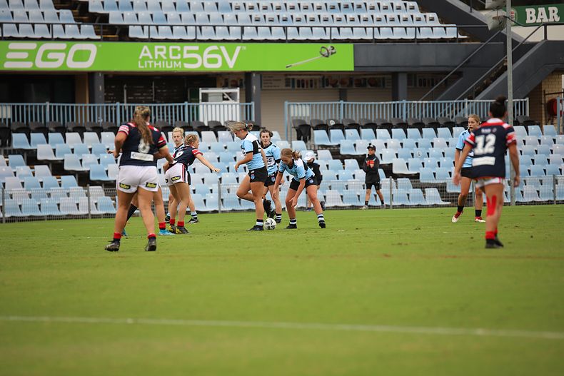 2020 Tarsha Gale Cup – Rnd 6 – Sharks v Roosters (1st Half)