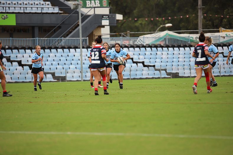 2020 Tarsha Gale Cup – Rnd 6 – Sharks v Roosters (1st Half)