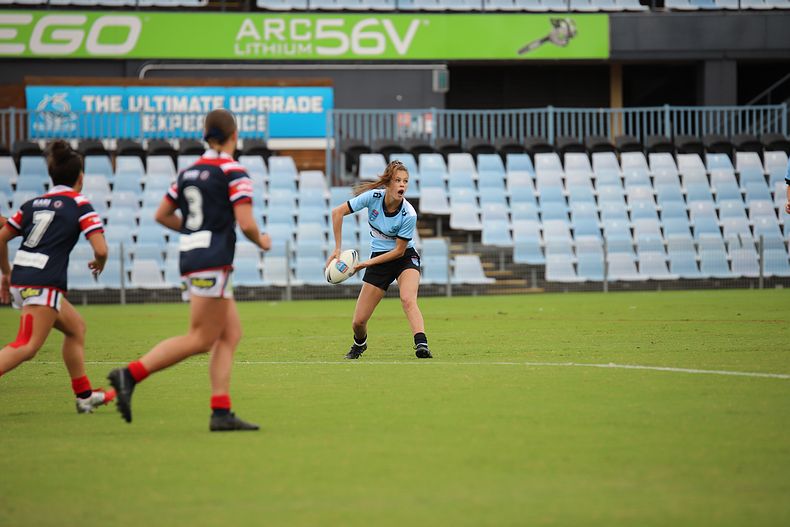 2020 Tarsha Gale Cup – Rnd 6 – Sharks v Roosters (1st Half)