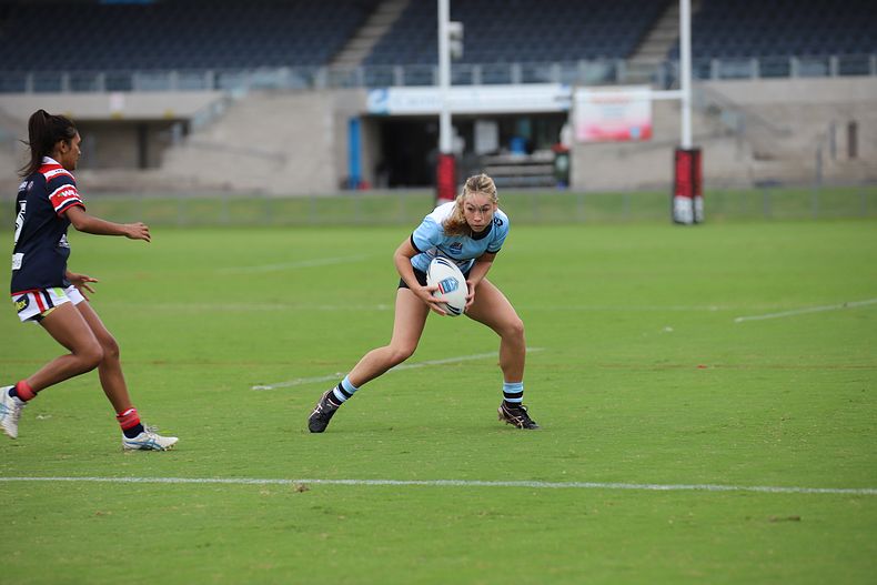 2020 Tarsha Gale Cup – Rnd 6 – Sharks v Roosters (1st Half)
