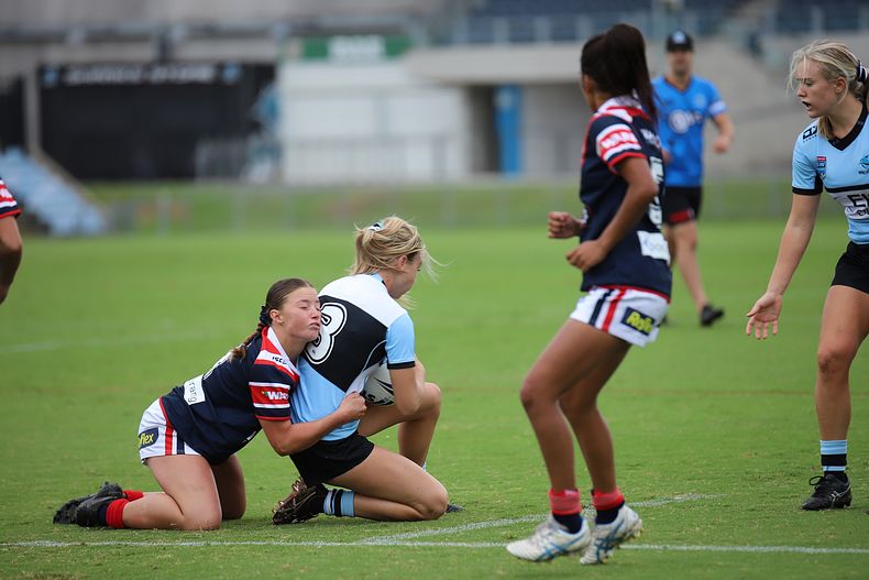 2020 Tarsha Gale Cup – Rnd 6 – Sharks v Roosters (1st Half)
