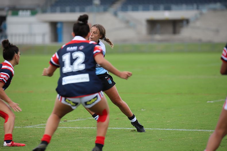 2020 Tarsha Gale Cup – Rnd 6 – Sharks v Roosters (1st Half)
