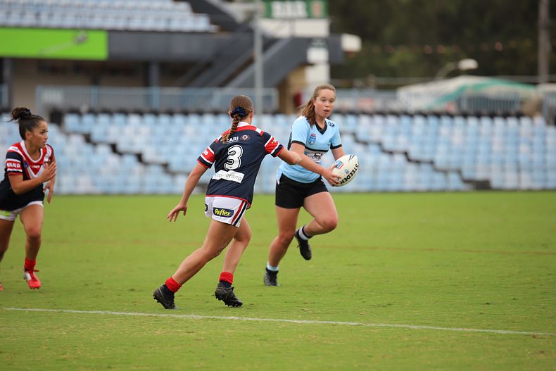 2020 Tarsha Gale Cup – Rnd 6 – Sharks v Roosters (1st Half)