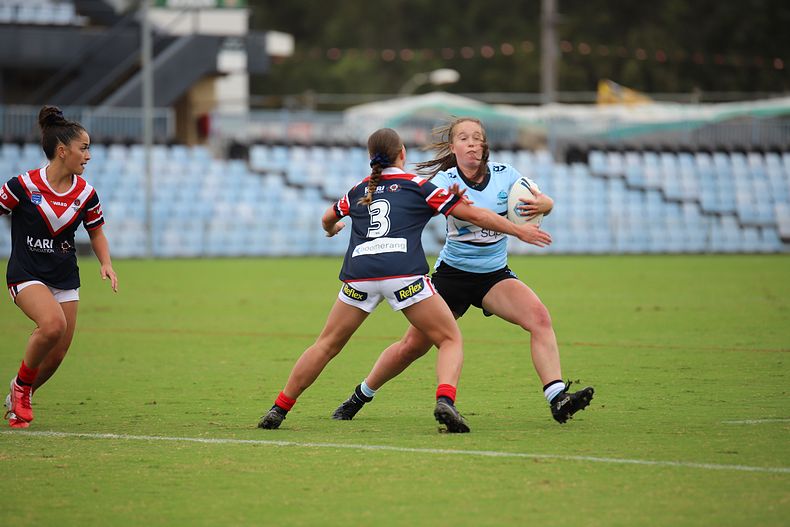 2020 Tarsha Gale Cup – Rnd 6 – Sharks v Roosters (1st Half)