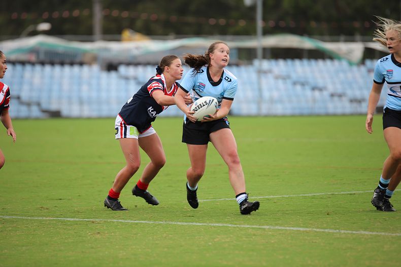 2020 Tarsha Gale Cup – Rnd 6 – Sharks v Roosters (1st Half)