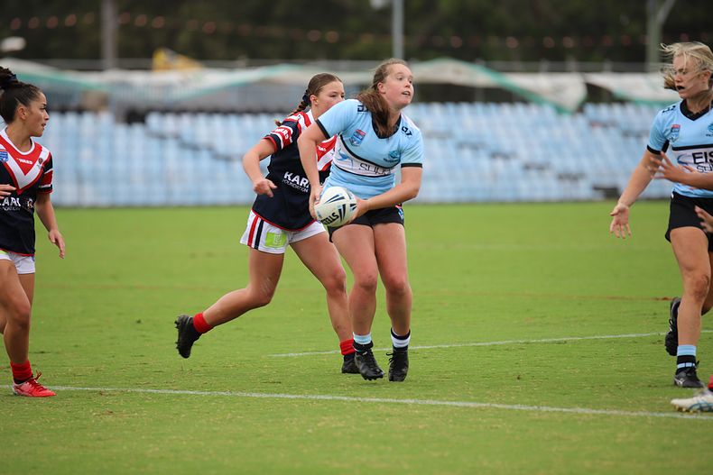 2020 Tarsha Gale Cup – Rnd 6 – Sharks v Roosters (1st Half)