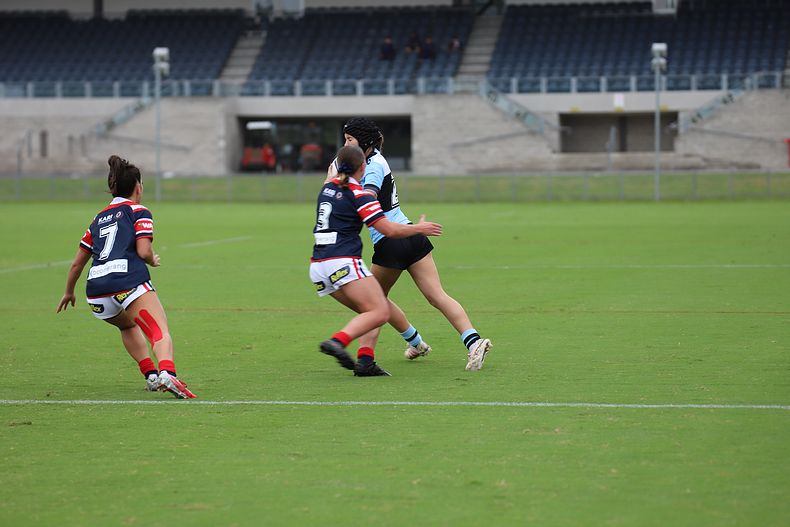 2020 Tarsha Gale Cup – Rnd 6 – Sharks v Roosters (1st Half)