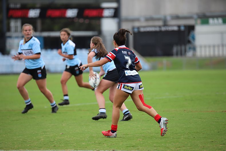 2020 Tarsha Gale Cup – Rnd 6 – Sharks v Roosters (1st Half)