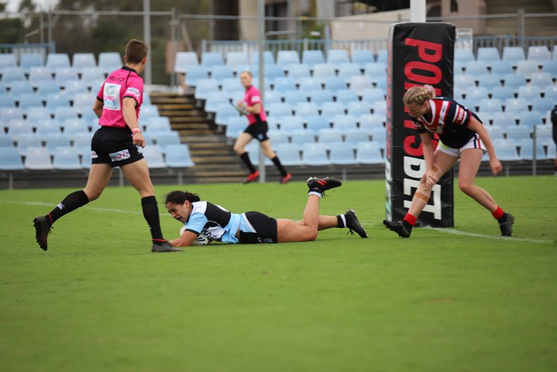 2020 Tarsha Gale Cup – Rnd 6 – Sharks v Roosters (1st Half)