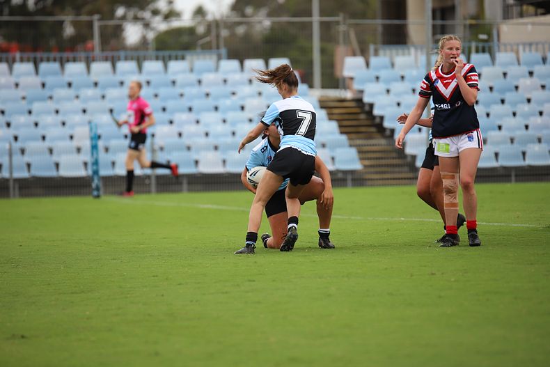 2020 Tarsha Gale Cup – Rnd 6 – Sharks v Roosters (1st Half)