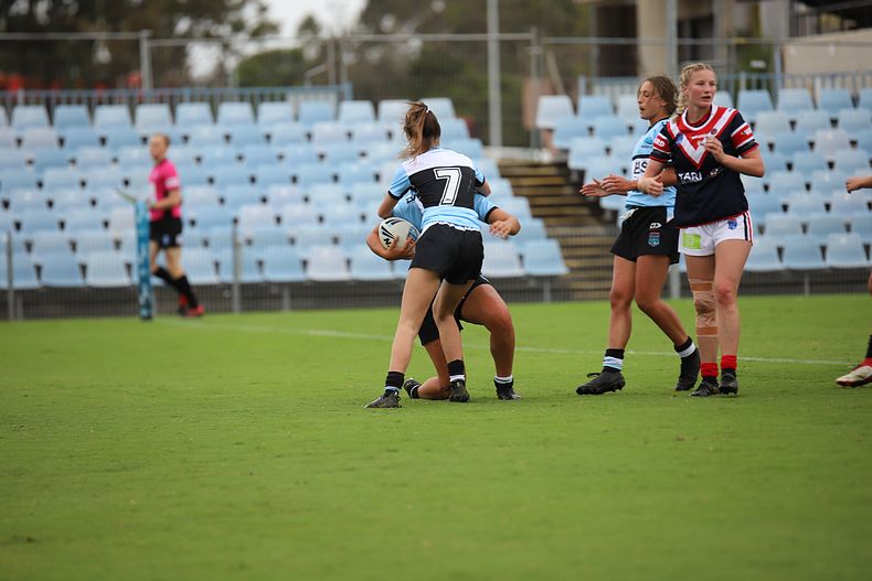 2020 Tarsha Gale Cup – Rnd 6 – Sharks v Roosters (1st Half)