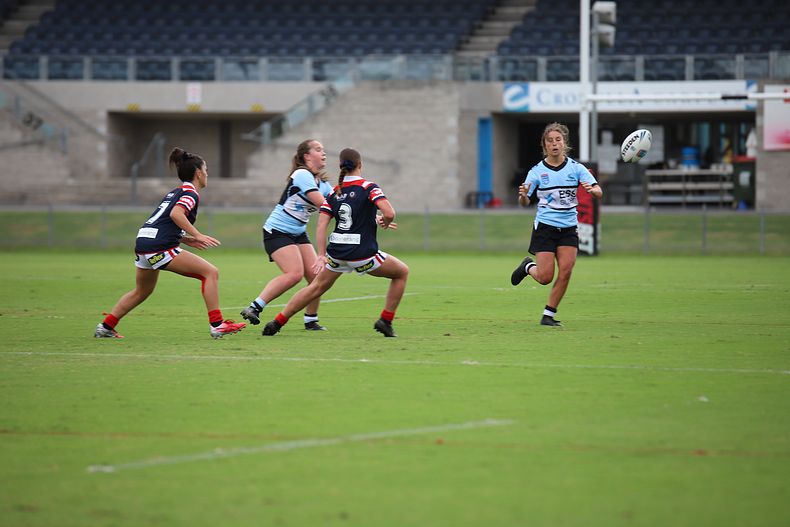 2020 Tarsha Gale Cup – Rnd 6 – Sharks v Roosters (1st Half)