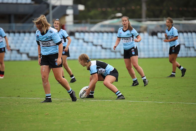 2020 Tarsha Gale Cup – Rnd 6 – Sharks v Roosters (1st Half)