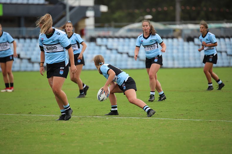 2020 Tarsha Gale Cup – Rnd 6 – Sharks v Roosters (1st Half)