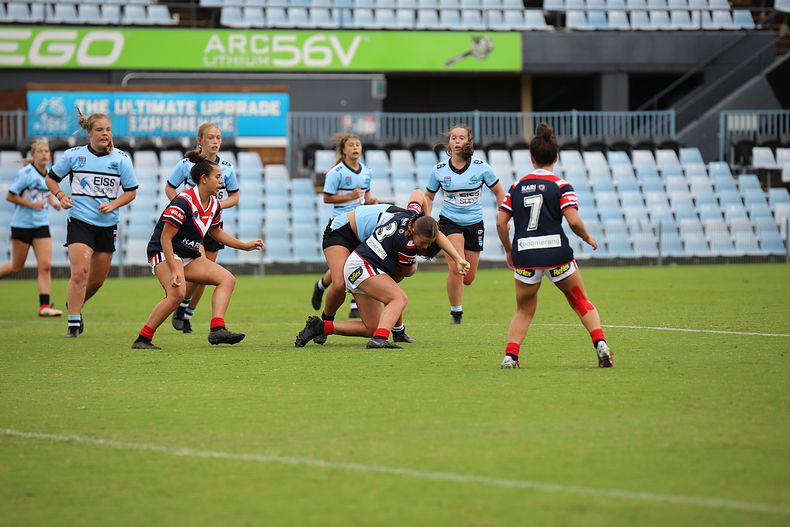 2020 Tarsha Gale Cup – Rnd 6 – Sharks v Roosters (1st Half)